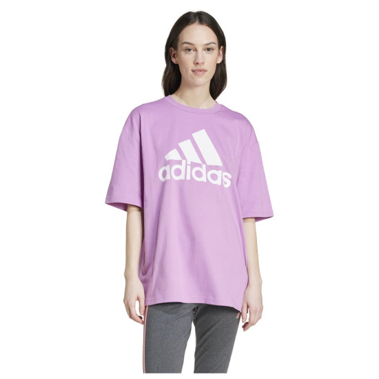 Adidas Γυναικεία κοντομάνικη μπλούζα Essentials Big Logo Boyfriend Tee